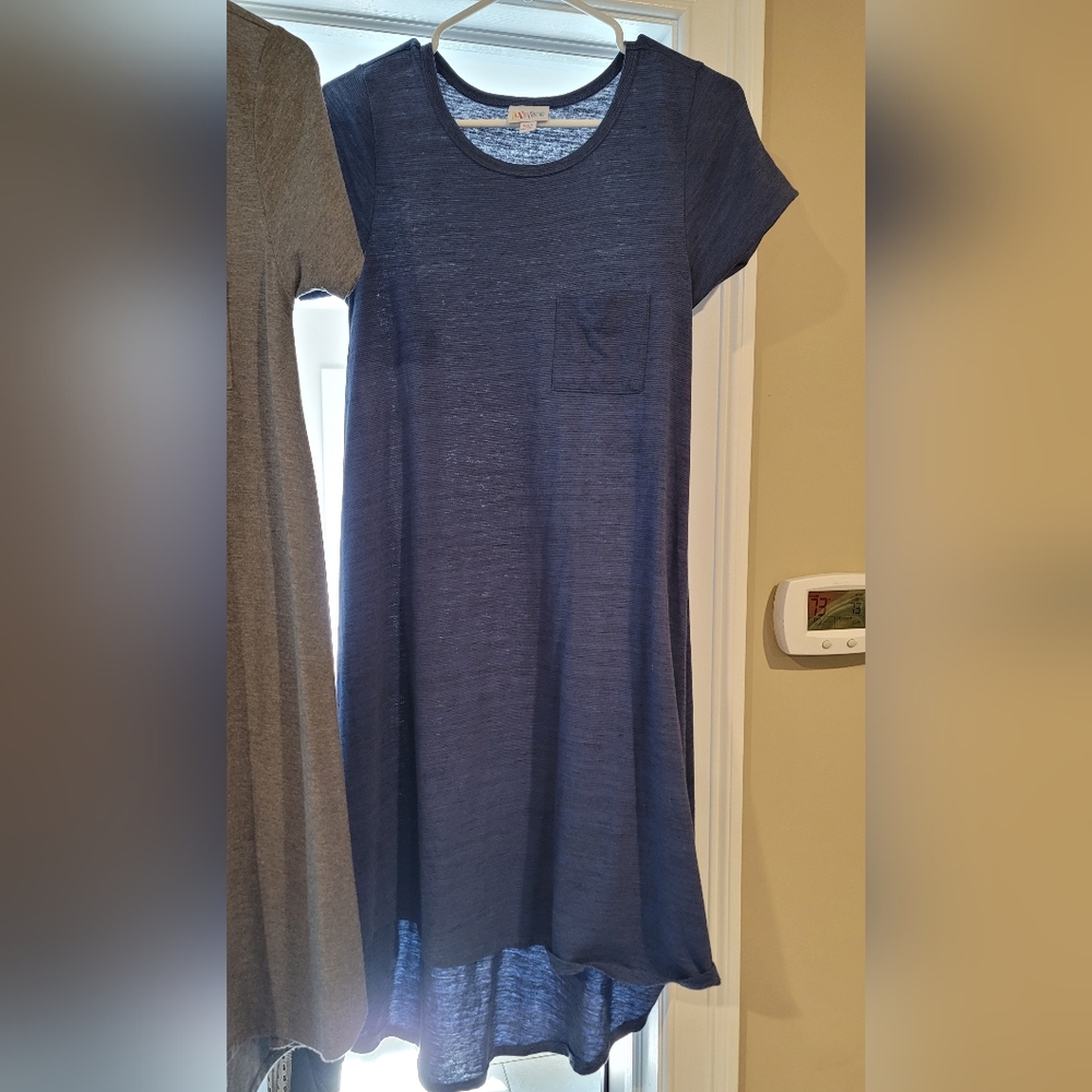 Carly dress high low style
